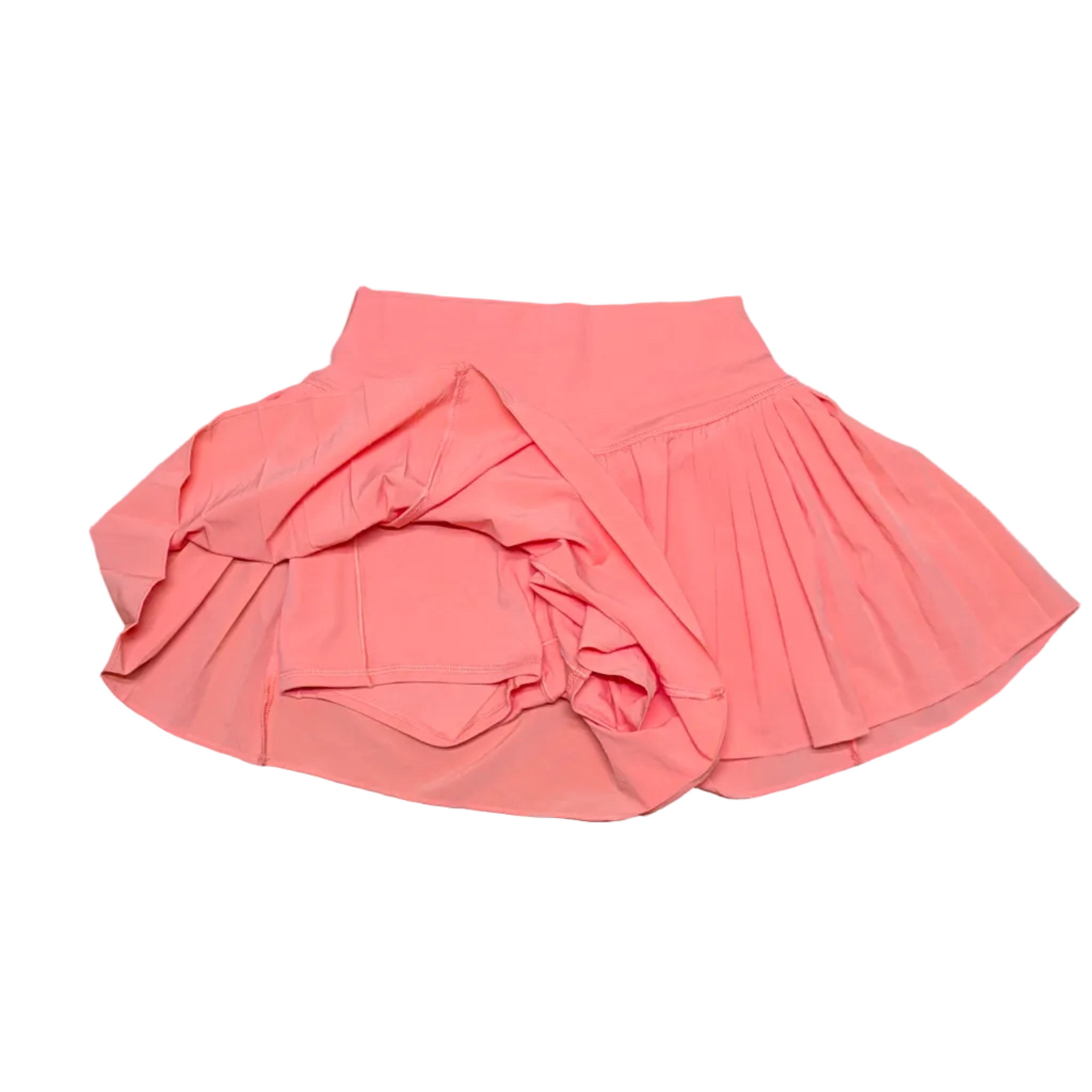 OFFLINE by Aerie Real Good Coral Pleated Skort / Built-In Shorts S/P
