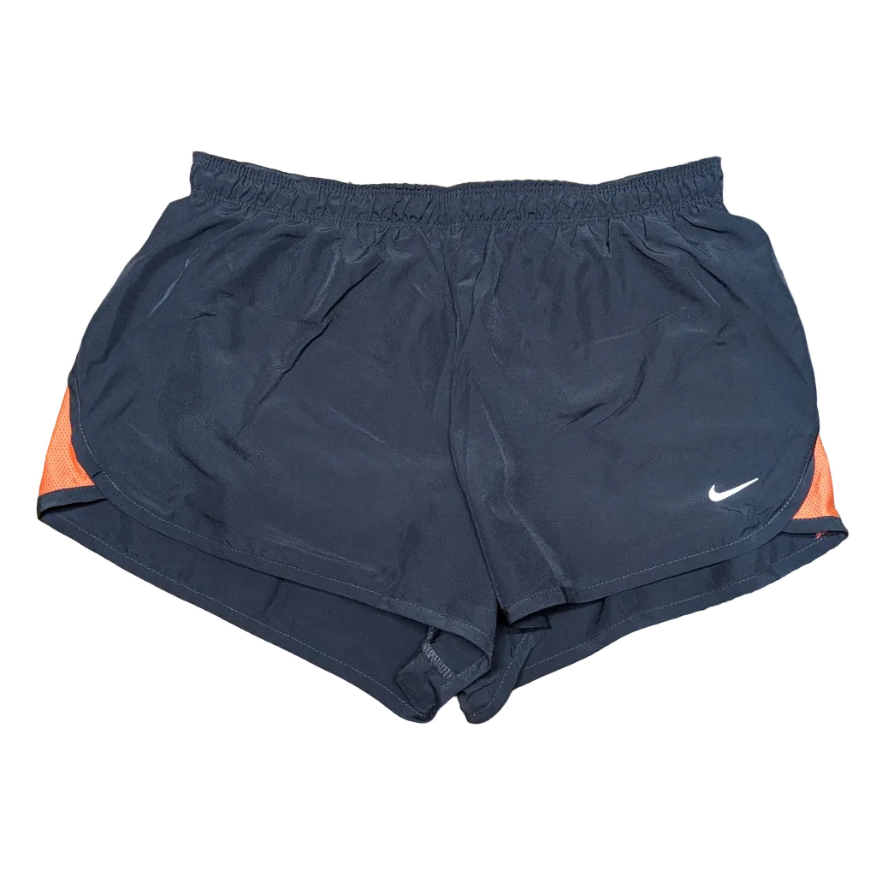 Nike Women’s Black & Peach Dri-FIT Running / Workout Shorts – Like New – M